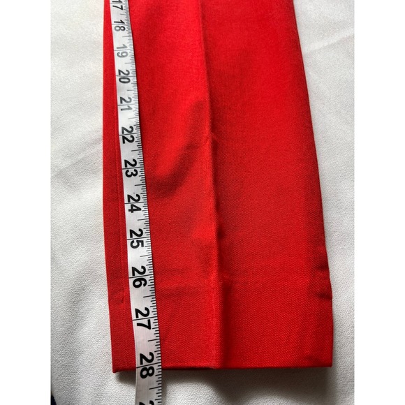Banana Republic Sloan Fit Solid Orange Pant Skinny Fit Size 4 - Picture 11 of 14